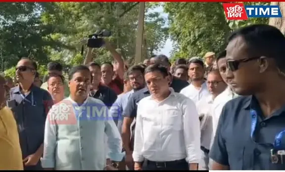 Assam CM Visits Upcoming Jongal Balahu Garh Tourism Project Site
